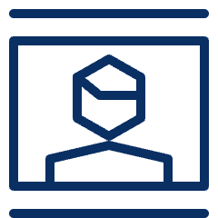 Portrait Mode Icon from Cyber Line Set