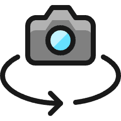 Camera Settings Rotate 1 Icon from Ultimate Colors Set