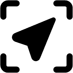 Cursor Location Mode Camera Icon from Ultimate Bold Set