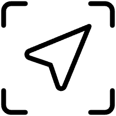 Cursor Location Mode Camera Icon from Ultimate Light Set