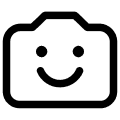 Front Camera Selfie Icon from Ultimate Regular Set