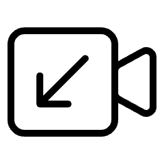 Missed Incoming Video Call Icon from Ultimate Light Set