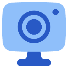 Camera Action Icon from Plump Flat Set
