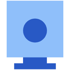 Camera Action Icon from Sharp Flat Set