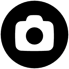 Camera Circle Icon from Plump Solid Set