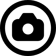 Camera Circle Icon from Core Remix Set