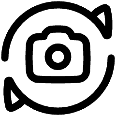 Camera Flip 2 Icon from Plump Line Set