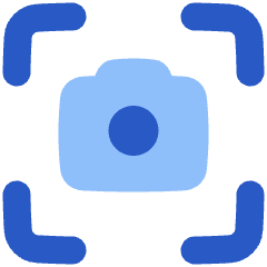 Camera Mode Photo Icon from Plump Flat Set