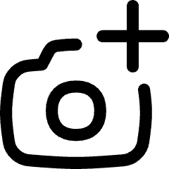 Camera Photo Add Icon from Flex Line Set