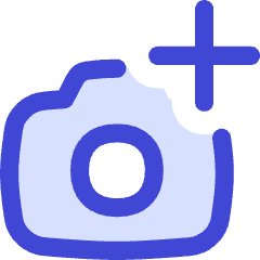 Camera Photo Add Icon from Flex Duo Set