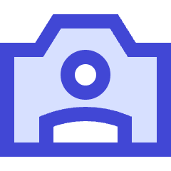 Camera Photo Front Icon from Sharp Duo Set