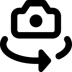 Camera Rotate Icon from Core Remix Set