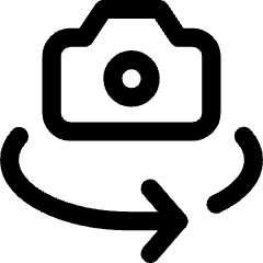 Camera Rotate Icon from Core Line Set