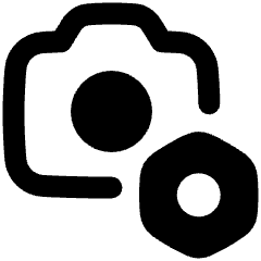Camera Setting Bolt Nut Icon from Plump Remix Set