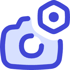 Camera Setting Bolt Nut Icon from Flex Duo Set