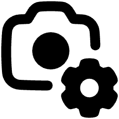 Camera Setting Gear Icon from Plump Remix Set