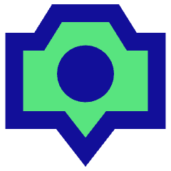Camera Setting Pin Icon from Sharp Pop Set