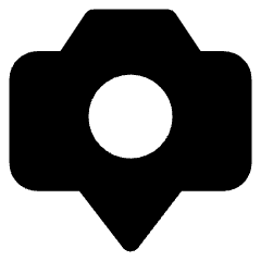 Camera Setting Pin Icon from Core Solid Set