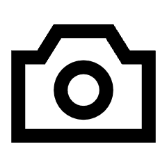 Camera Solo Icon from Sharp Line Set