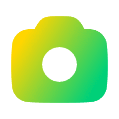 Camera Solo Icon from Plump Gradient Set