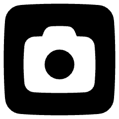 Camera Square Icon from Plump Solid Set