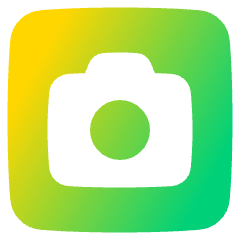 Camera Square Icon from Plump Gradient Set