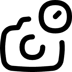 Camera Timer Icon from Flex Line Set