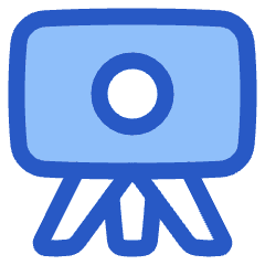 Camera Tripod Icon from Plump Duo Set