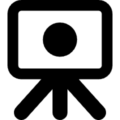 Camera Tripod Icon from Core Remix Set