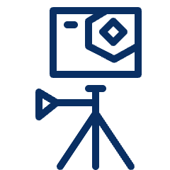 Camera Tripod Icon from Cyber Line Set