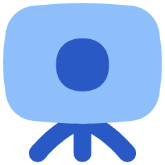 Camera Tripod Icon from Flex Flat Set