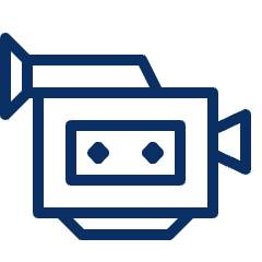 Camera Video 1 Icon from Cyber Line Set