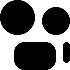 Camera Video 1 Icon from Micro Solid Set