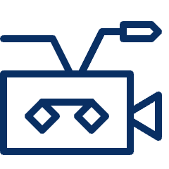 Camera Video 3 Icon from Cyber Line Set