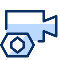 Camera Video Record Icon from Cyber Duotone Set