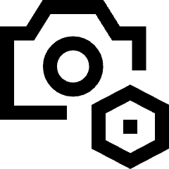 Controller Setting Bolt Nut Icon from Sharp Line Set
