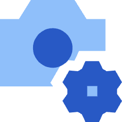 Controller Setting Gear Icon from Sharp Flat Set