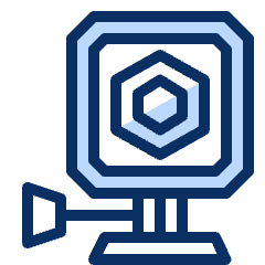 Gopro 1 Icon from Cyber Duotone Set