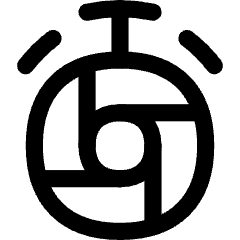 Shutter Speed Timer Icon from Flex Line Set