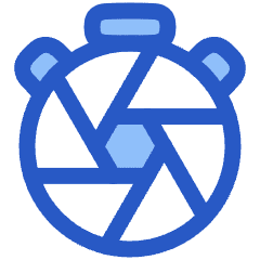 Shutter Speed Timer Icon from Plump Duo Set