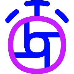 Shutter Speed Timer Icon from Flex Neon Set