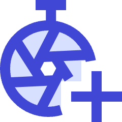 Shutter Speed Timer Add Icon from Sharp Duo Set