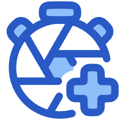 Shutter Speed Timer Add Icon from Plump Duo Set