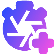 Shutter Speed Timer Add Icon from Plump Gradient Set