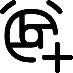 Shutter Speed Timer Add Icon from Flex Line Set