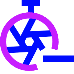 Shutter Speed Timer Minus Icon from Sharp Neon Set