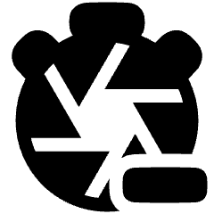 Shutter Speed Timer Minus Icon from Plump Solid Set