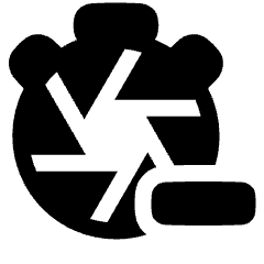 Shutter Speed Timer Minus Icon from Plump Solid Set