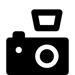 Camera Compact Flash Icon from Nova Solid Set