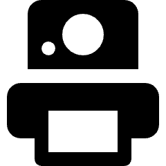 Camera Instant Icon from Nova Solid Set